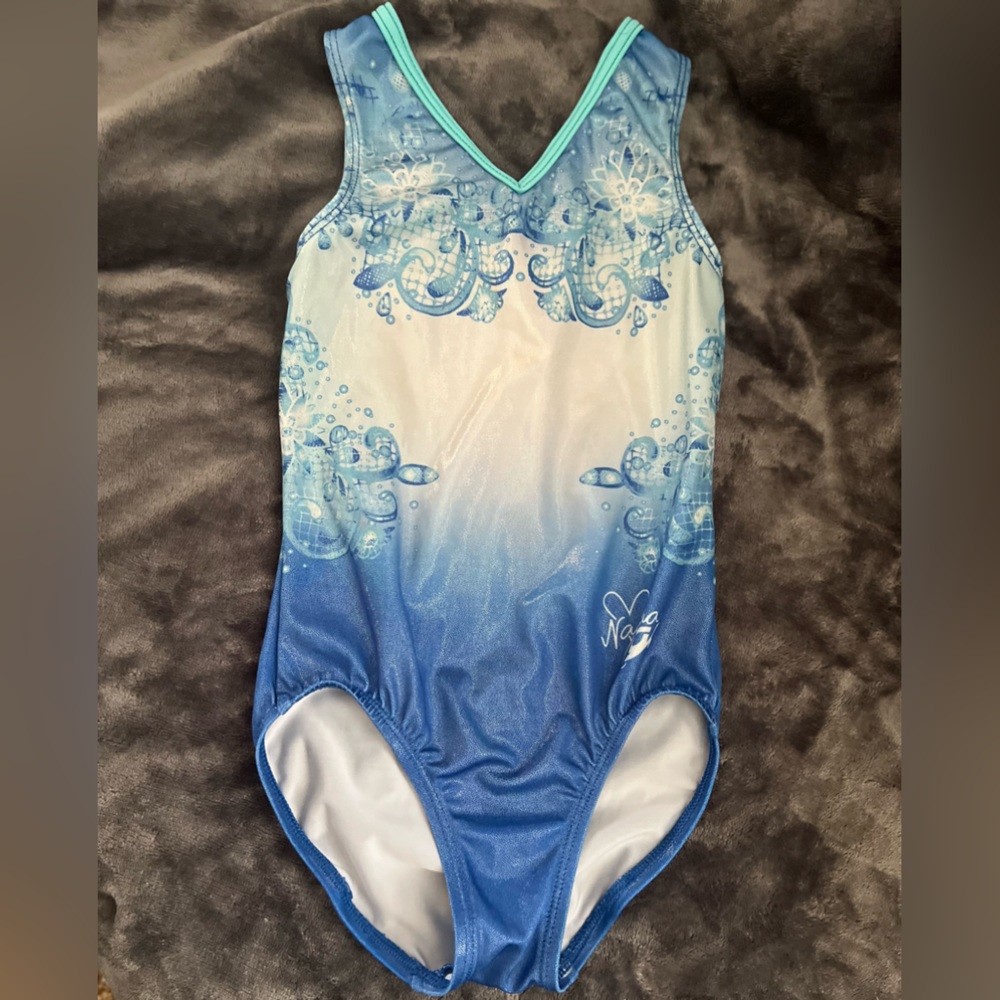 GK Elite Gymnastics Leo Size CM 🤍💙